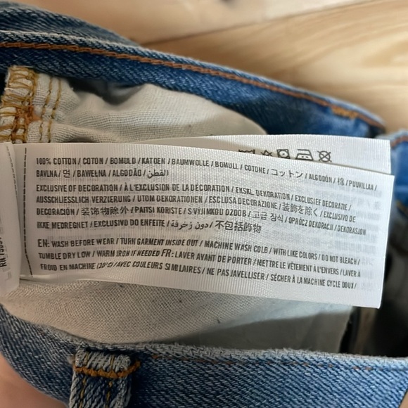 Hollister size W29xL32 boot button fly non distress jean 100% cotton medium wash - Picture 11 of 12